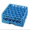 Carlisle RW3014 Full-Size Dishwasher Glass Rack w/ (30) Compartments & Extender, Blue view 1