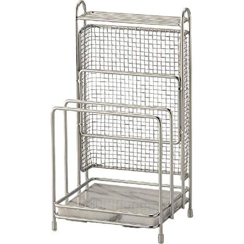 ASPLUND Marble Silver Knife & Cutting Board Stand 221885
