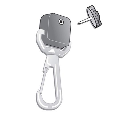 Gear Keeper Stainless Steel Swivel Snap Add-A-Clip - AC0-1005 - Made in the USA