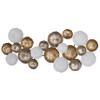 Benzara BM180989 Beautifully Designed Metal Wall Accent Multi Color view 1