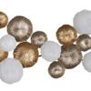 Benzara BM180989 Beautifully Designed Metal Wall Accent Multi Color view 4