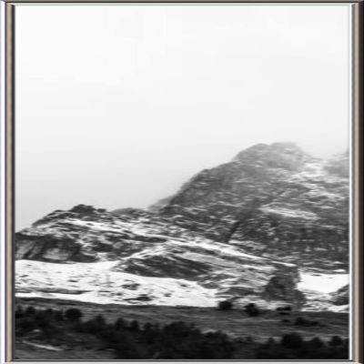 Frame It Easy 9 x 26 Gloss Silver Metal Frame (Hanover)