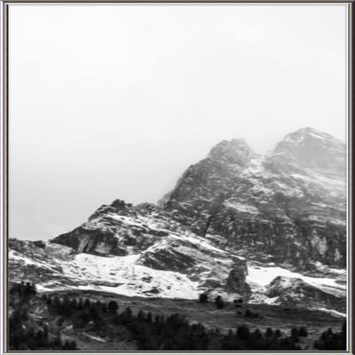 Frame It Easy 16 x 28 Gloss Silver Metal Frame (Hanover)
