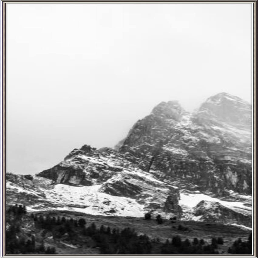 Frame It Easy 16 x 28 Gloss Silver Metal Frame (Hanover)