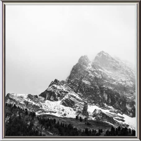 Frame It Easy 10 x 11 Gloss Silver Metal Frame (Hanover)