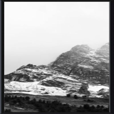Frame It Easy 10 x 25 Satin Black Metal Frame (Hanover)