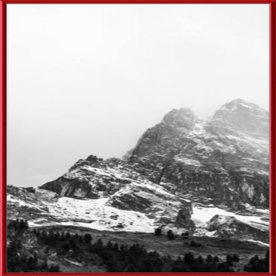 Frame It Easy 16 x 28 Red Metal Frame (Hanover)