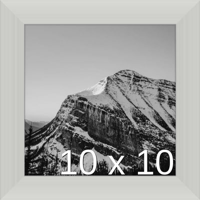Frame It Easy 10 x 10 Satin Silver Metal Frame (Stafford)