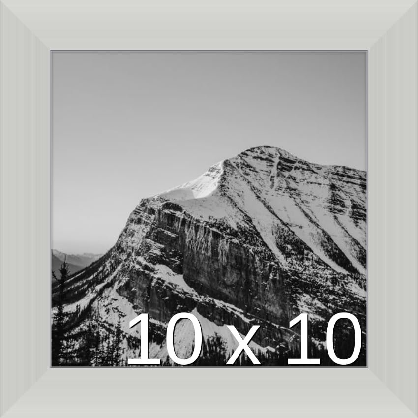 Frame It Easy 10 x 10 Satin Silver Metal Frame (Stafford)