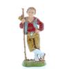 Moranduzzo Young Man with Stick for Nativity Scene 4 Inch Scale 1:20 Height 3.38 in Resin Figure, Hand-Painted, Sculptor Martino Landi view 1