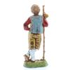 Moranduzzo Young Man with Stick for Nativity Scene 4 Inch Scale 1:20 Height 3.38 in Resin Figure, Hand-Painted, Sculptor Martino Landi view 3
