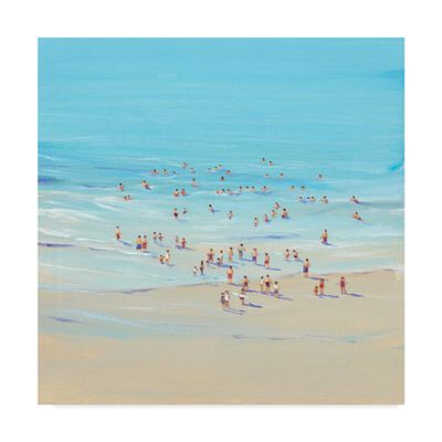 Trademark Fine Art WAG04775-C1818GG Beach Day I by Tim Otoole, 18x18,