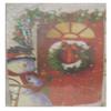 Holiday 20 Christmas Theme Gift Boxes Assorted Sizes Snowmen view 2
