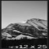 Frame It Easy 12 5/8 x 25 3/4 Satin Black Metal Frame (Ashford) 12.6x25.7 inches view 1