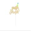 Custom Lion Cake Topper Party Animal Birthday Jungle Safari Boy's Kid's Centerpiece Sign view 1