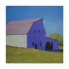 Trademark Fine Art WAG04880-C1818GG Barn Over The Hill by Carol Young, 18x18, view 1
