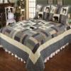 Elegant Decor Highlands Cotton Rustic Patchwork Quilt Collection (Queen Quilt 90" W x 90" L) view 1