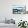 Trademark Fine Art WAG04866-C1624GG The Shrimping Fleet by Danny Head, 16x24, view 3