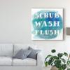 Trademark Fine Art WAG04988-C1818GG Bathroom Dos I by Grace Popp, 18x18, view 3