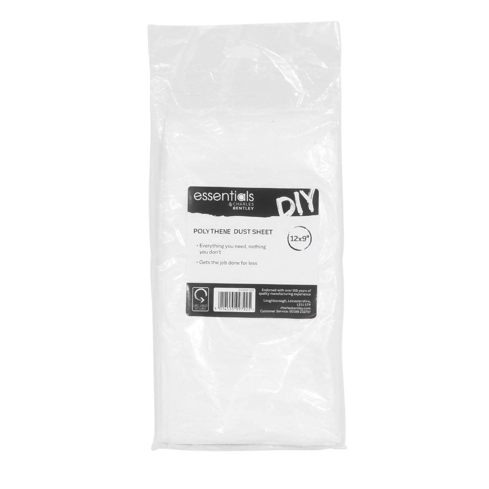 Bentley Retail Dust Sheet, White, 12 x 9