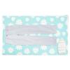 Encasa XO Ironing Mat/Pad (Large 48"x28") with 3mm Padding & Silicone Iron Rest for Steam Pressing on Tabletop or Bed - Heat Resistant, Portable, Quilting & Travel Blanket - Daisy Blue view 1