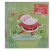 Holiday Style 24 Christmas Theme Gift Boxes Assorted Sizes Snowman & Skating Santa view 1