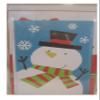 Holiday Style 24 Christmas Theme Gift Boxes Assorted Sizes Snowman & Skating Santa view 2