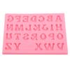 Silicone Candy, Alphabet Baking Cake Chocolate 3D 26 Letters view 1