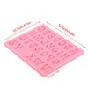 Silicone Candy, Alphabet Baking Cake Chocolate 3D 26 Letters view 2
