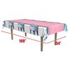 Beistle Soda Shop Stools Tablecovers 2 Piece, 54" x 108", Multicolor view 2