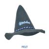 Beistle Felt Oktoberfest Peasant Hat 2 Gray Felt Alpine Style Caps with Blue and White Braided Band Oktoberfest Imprint for German Beer Festival Events and Themed Bavarian Celebrations, Adult Size view 3