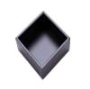 Sansnow Bamboo Organizer Box for Accessories Cosmetic Small Square Drawer Organizer Boxes, Black 4"*4" view 1