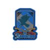 Harry Potter 48398 Ravenclaw Quidditch Soft Touch Magnet, Multicolor view 1