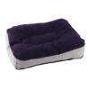 Filfeel Inflatable Foot Rest Pillow Cushion for Travel Office & Home, Leg up Footrest Home Relax Reduce Deep Vein Thrombosis Risk on Flights, Suitable for for Long Flights(Gray + Blue) view 4