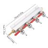 4-Way Co2 Air Gas Distribution Manifold Splitter, Beer Splitter view 2