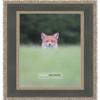 10x13 Distressed/Aged Silver Complete Wood Picture Frame with UV Acrylic Plexiglass, Foam Board Backing & Hardware Included view 3