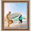 Poster Palooza 8x18 Frame Ornate Metallic Bronze Complete Wood Picture Frame with UV Acrylic, Foam Board Backing, & Wall Hanging Hardware for Vertical or Horizontal Display view 4