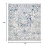 SAFAVIEH Area Rug 8x10 - Madison Collection - Large - Grey & Ivory, Snowflake Medallion Distressed Design, Non-Shedding & Easy Cleaning, Ideal for Living Room, Bedroom, Office, Dining Space (MAD603F) view 2