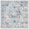 SAFAVIEH Area Rug 8x10 - Madison Collection - Large - Grey & Ivory, Snowflake Medallion Distressed Design, Non-Shedding & Easy Cleaning, Ideal for Living Room, Bedroom, Office, Dining Space (MAD603F) view 4