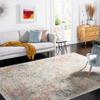 SAFAVIEH Area Rug 8x10 - Madison Collection - Large - Grey & Gold, Boho Chic Distressed Design, Non-Shedding & Easy Cleaning, Ideal for Living Room, Bedroom, Office, Dining Space (MAD611F) view 1