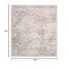 SAFAVIEH Area Rug 8x10 - Madison Collection - Large - Grey & Gold, Boho Chic Distressed Design, Non-Shedding & Easy Cleaning, Ideal for Living Room, Bedroom, Office, Dining Space (MAD611F) view 2