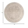 SAFAVIEH Area Rug 5' Round - Reflection Collection - Beige & Cream, Non-Shedding & Easy Cleaning, Ideal for Entryway, Living Room, Bedroom (RFT670A) view 2