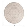SAFAVIEH Area Rug 5' Round - Reflection Collection - Beige & Cream, Non-Shedding & Easy Cleaning, Ideal for Living Room, Bedroom, Dining Space (RFT664A) view 2