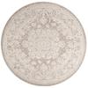 SAFAVIEH Area Rug 5' Round - Reflection Collection - Beige & Cream, Non-Shedding & Easy Cleaning, Ideal for Living Room, Bedroom, Dining Space (RFT664A) view 3