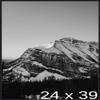 Frame It Easy 24 1/8 x 39 1/4 Satin Black Metal Frame (Ashford) 24.1x39.25 inches view 1