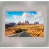 Poster Palooza 10x24 Contemporary Silver Complete Wood Picture Frame with UV Acrylic Plexiglass, Foam Board Backing & Hardware Included view 4