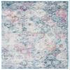 SAFAVIEH Area Rug 8x10 - Madison Collection - Large - Navy & Teal, Boho Chic Distressed Design, Non-Shedding & Easy Cleaning, Ideal for Living Room, Bedroom, Office, Dining Space (MAD611N) view 3