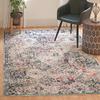 SAFAVIEH Area Rug 8x10 - Madison Collection - Large - Navy & Teal, Boho Chic Distressed Design, Non-Shedding & Easy Cleaning, Ideal for Living Room, Bedroom, Office, Dining Space (MAD611N) view 4