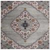 SAFAVIEH Area Rug 8x10 - Madison Collection - Large - Light Grey & Fuchsia, Boho Chic Medallion Design, Non-Shedding & Easy Cleaning, Ideal for Living Room, Bedroom, Office, Dining Space (MAD153R) view 2