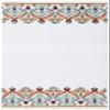 SAFAVIEH Cedar Brook Collection Accent Rug - 3' x 5', Ivory & Orange, Handmade Cotton, Ideal for High Traffic Areas in Entryway, Living Room, Bedroom (CDR101P) view 1